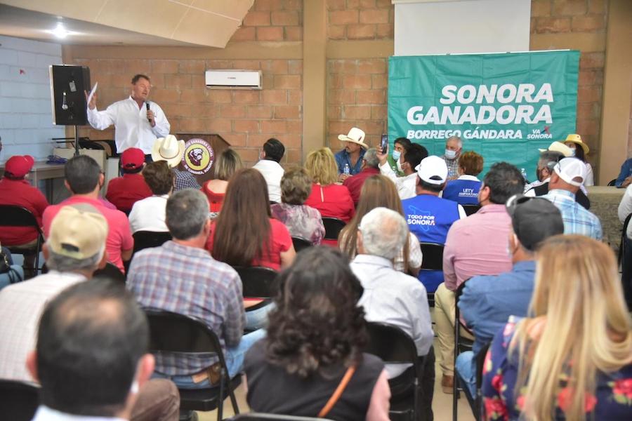 Aprovechará el “Borrego” Gándara recursos naturales de Sonora para atraer inversión