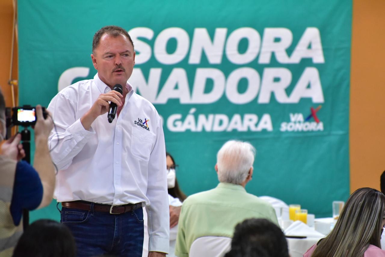 Sonora tiene todo para su Reactivación, juntos la vamos a conseguir: “Borrego” Gándara