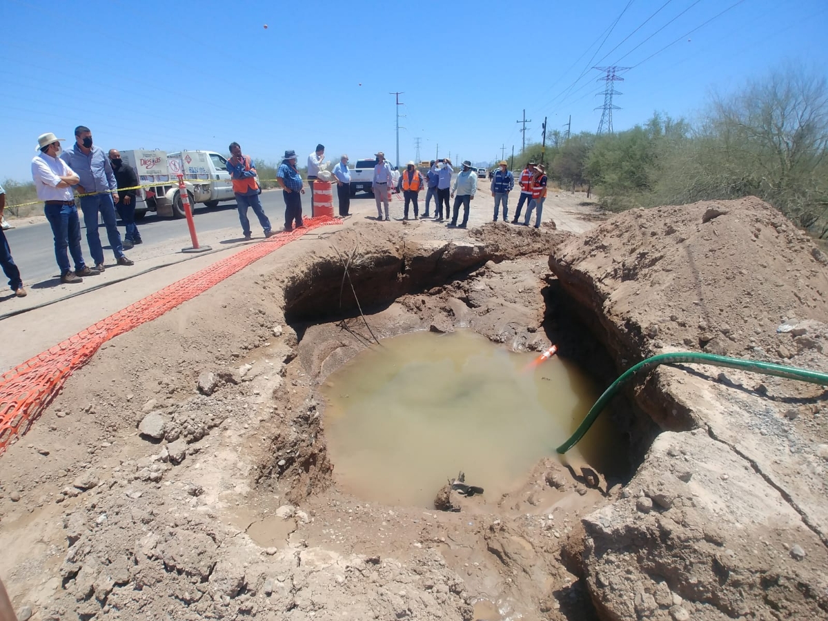 Colaboran CEA y AGUAH en reapertura del Acueducto Independencia