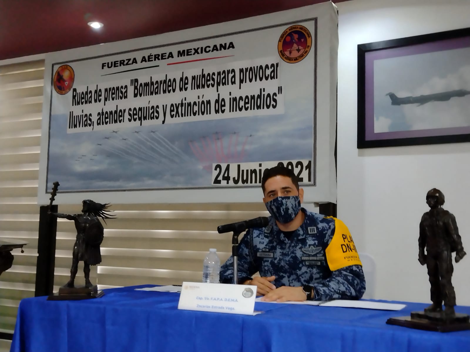 Prepara Sedena, bombardeo de nubes para hacer llover en Sonora