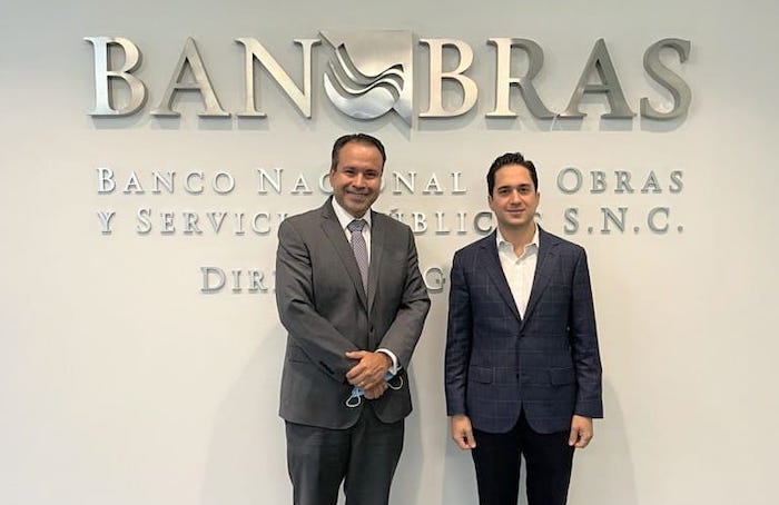 Promueve “Toño” Astiazarán ante BANOBRAS proyectos estratégicos para los hermosillenses