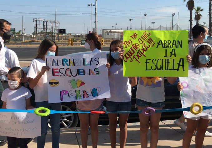 Solicitan a la SEC la apertura de escuelas