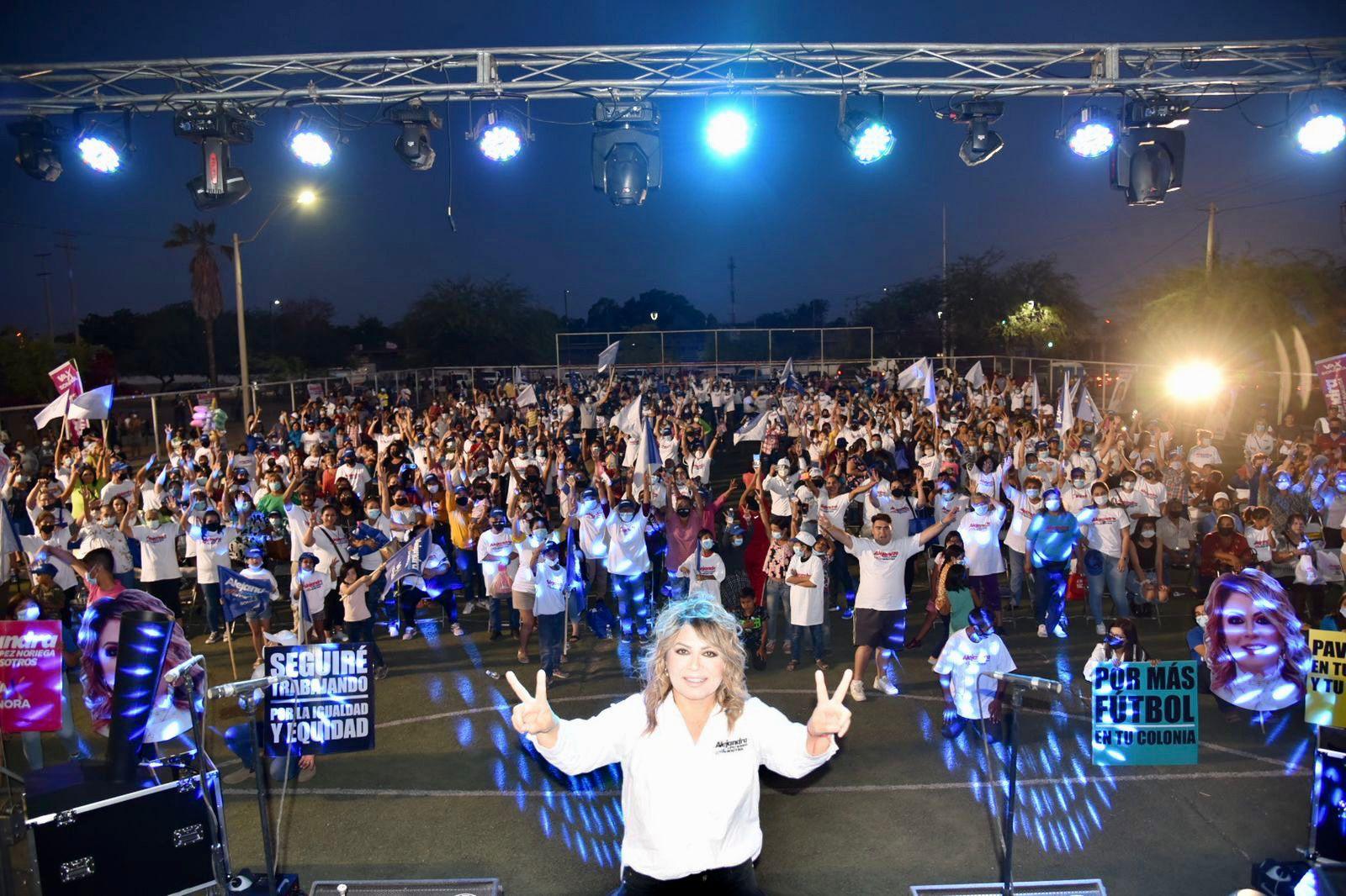 Las familias del Norte de Hermosillo ya decidieron: Alejandra López Noriega