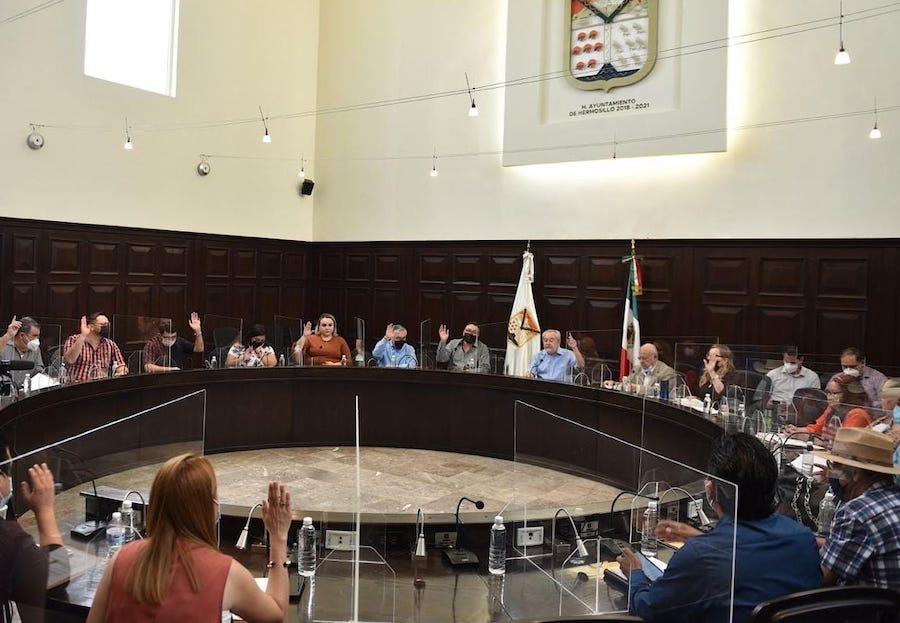 Realiza Cabildo de Hermosillo Sesión Ordinaria para el mes de julio 2021