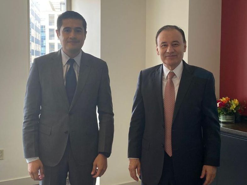 Alfonso Durazo propone proyectos para Sonora al Banco Interamericano de Desarrollo