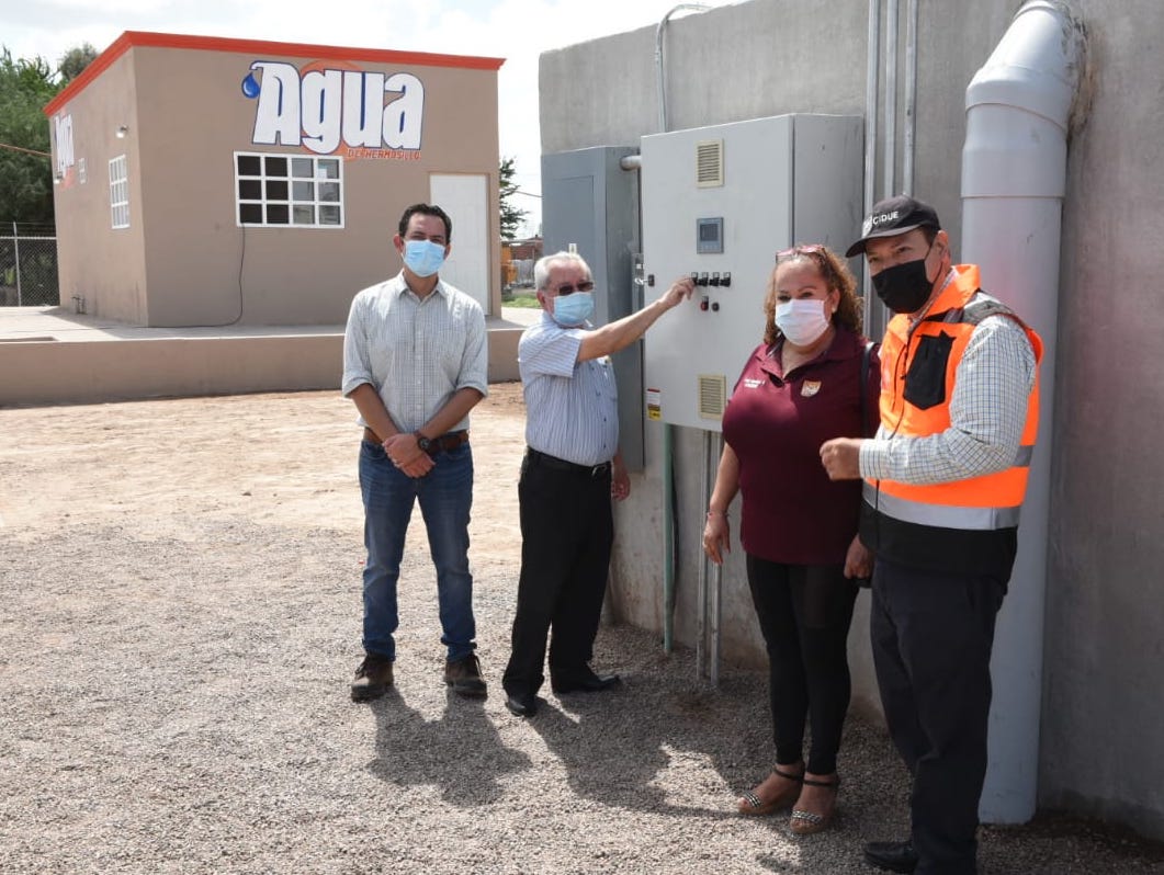 Inaugura Alcalde Fermín González planta tratadora de aguas residuales en Miguel Alemán