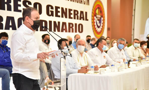 Seré un aliado incondicional de los trabajadores de Sonora: Alfonso Durazo