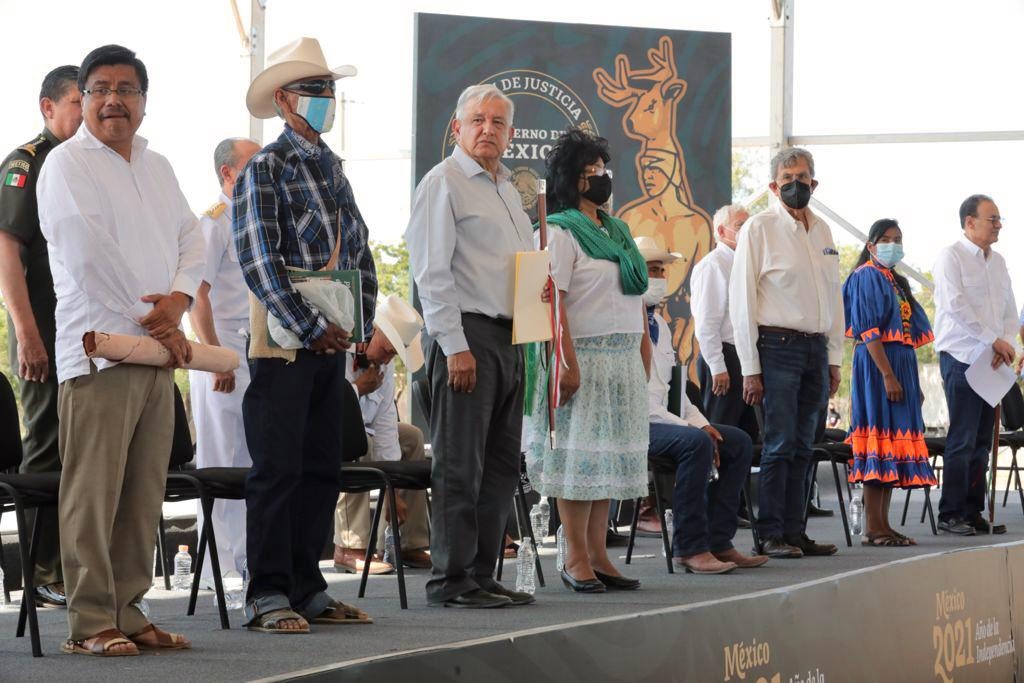 Pide AMLO perdón a pueblos yaquis por injusticias durante el porfiriato