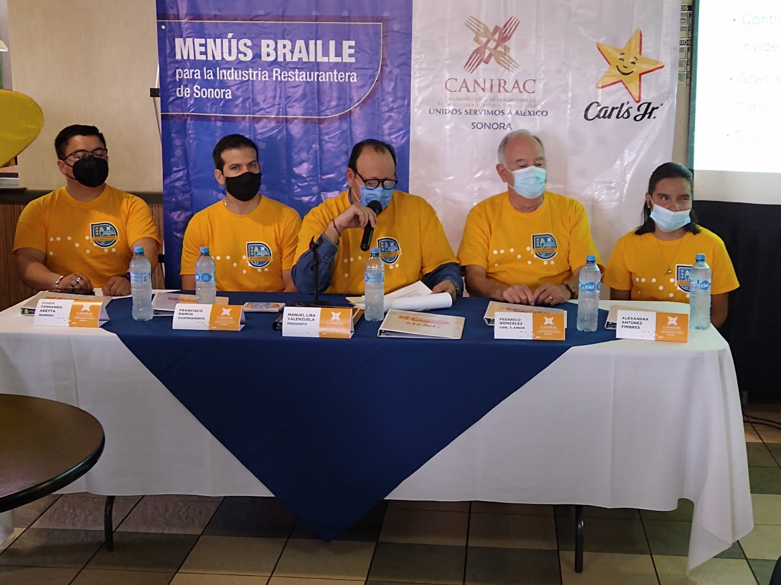 Utilizarán menús braile en centros gastronómicos