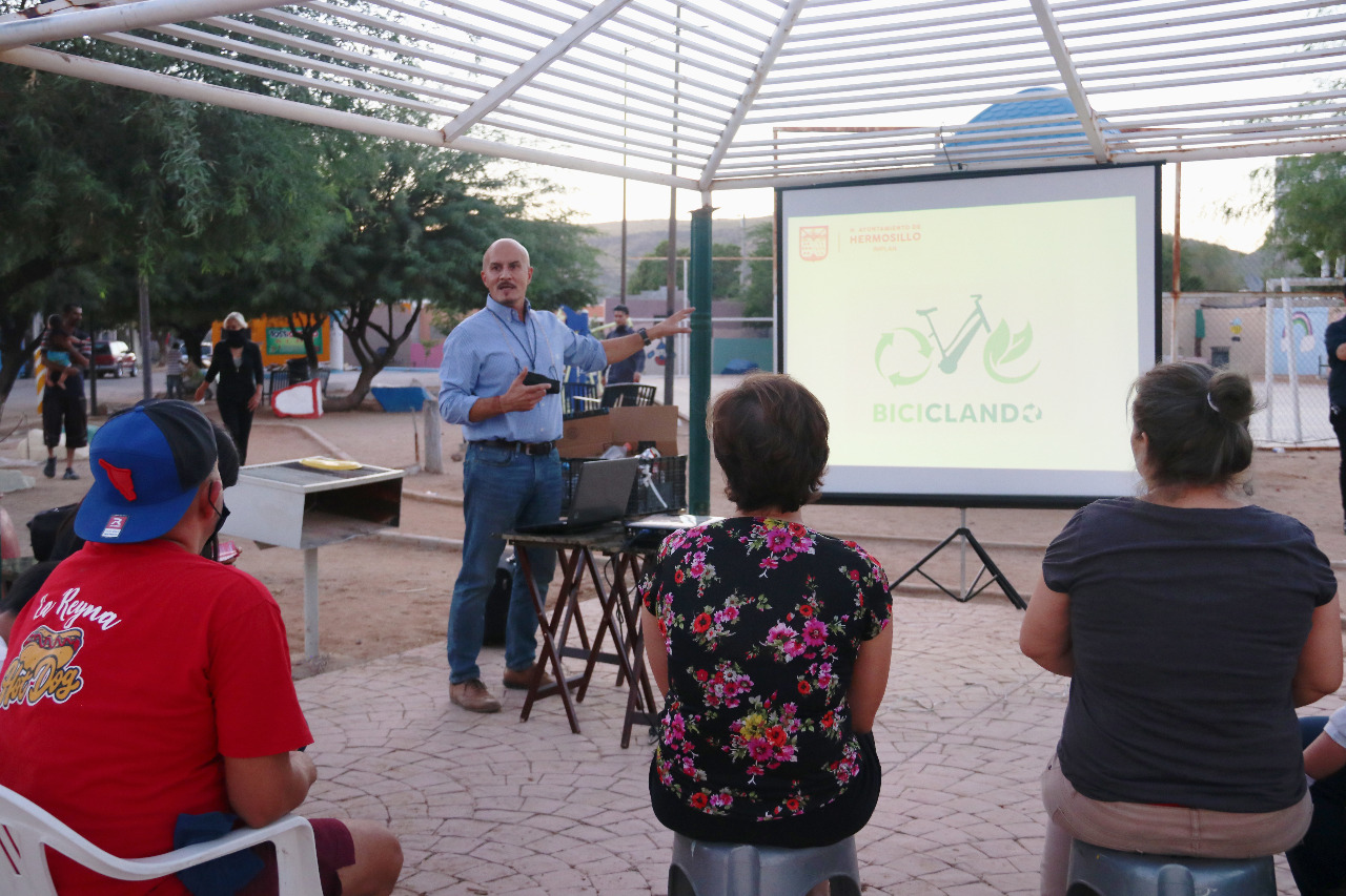 Continúan las capacitaciones del prototipo Biciclando en Hermosillo