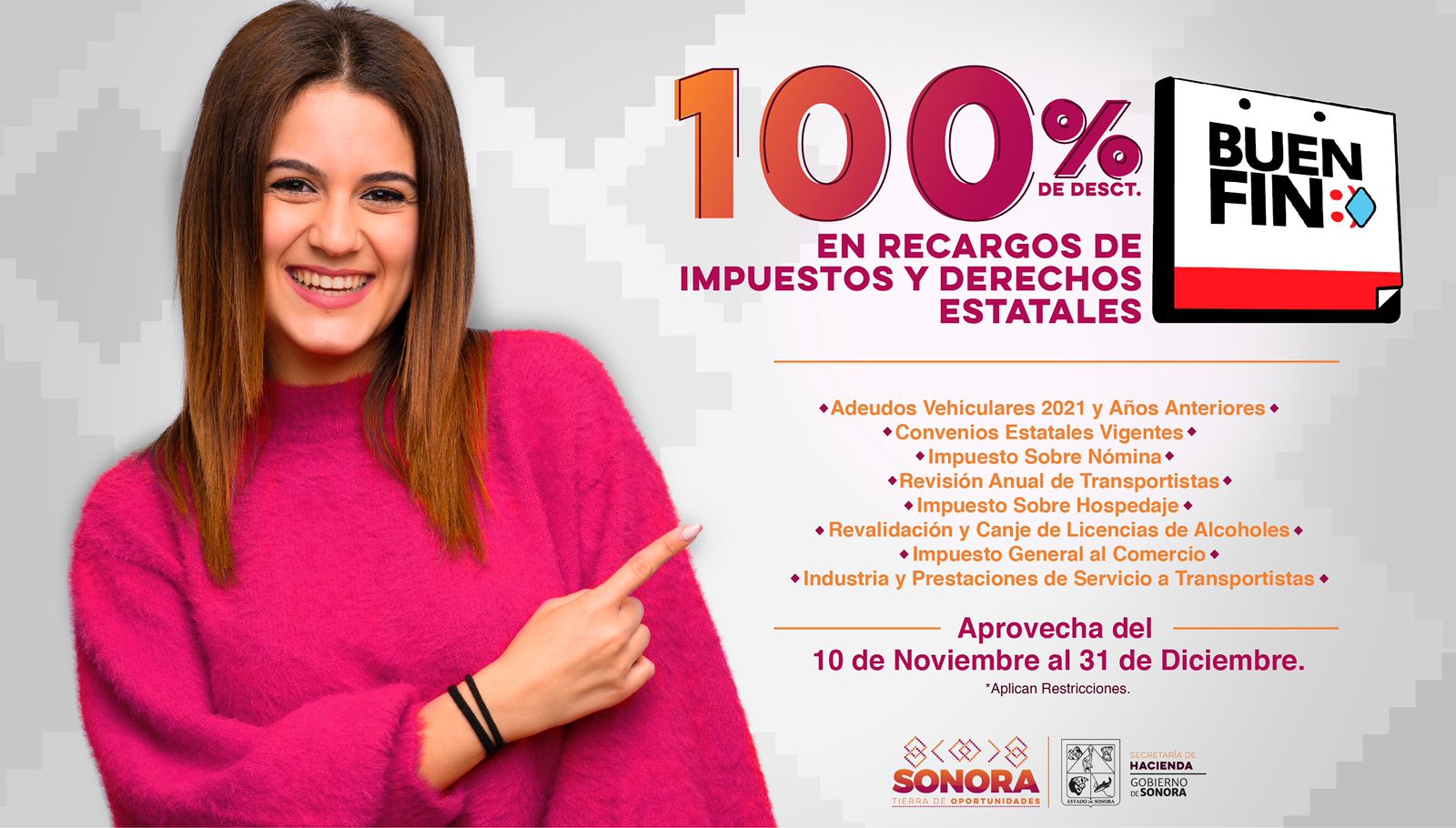Ofrecerá Hacienda descuentos del 100 por ciento en recargos de impuestos y derechos estatales Ofrecerá Hacienda descuentos del 100 por ciento en recargos de impuestos y derechos estatales