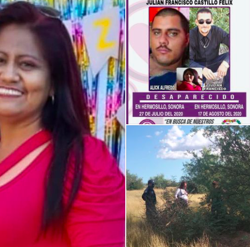 Madre Buscadora de Sonora fue golpeada por hombres armados