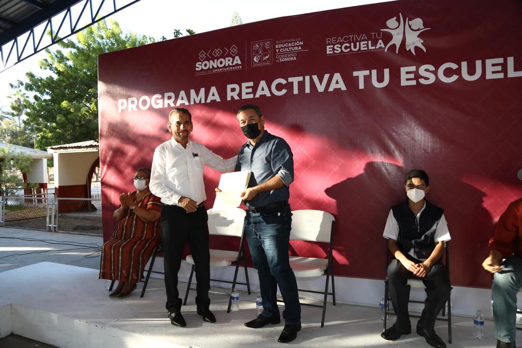 Ya hay resultados con el programa “Reactiva tu Escuela»: Aarón Grageda