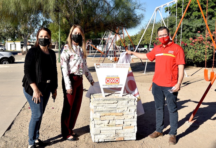 Recibe CIDUE adaptación del Parque Fátima como incluyente