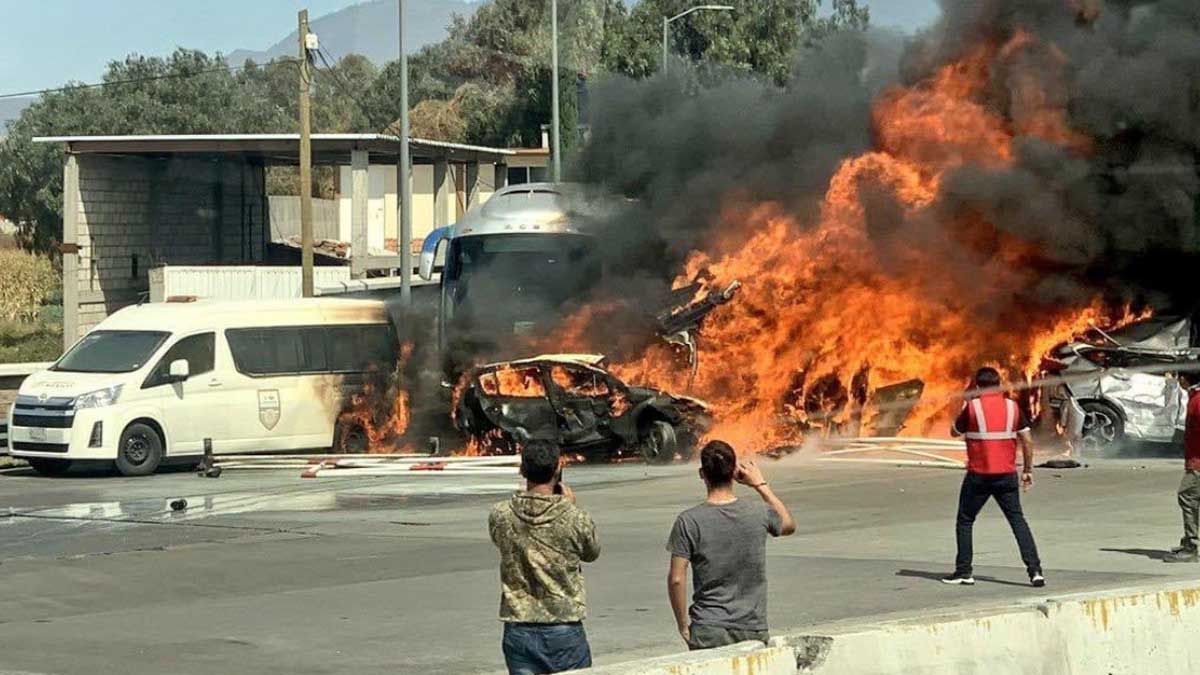 19 muertos, embestidos por camión sin frenos ¡La muerte tiene permiso!