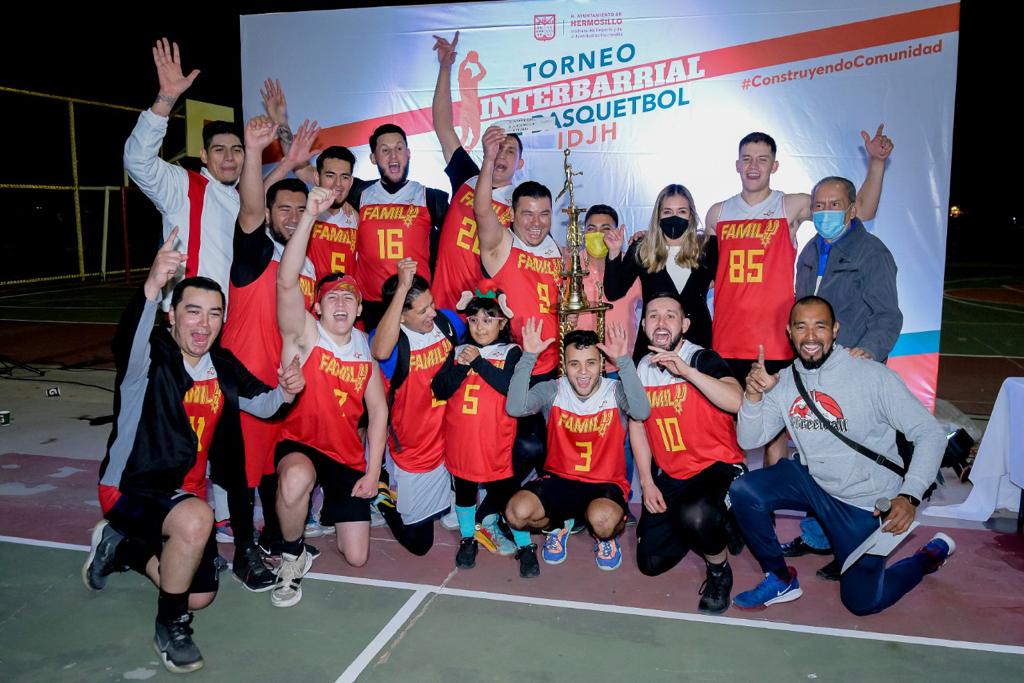 Concluye Primer Torneo de Basquetbol Interbarrial