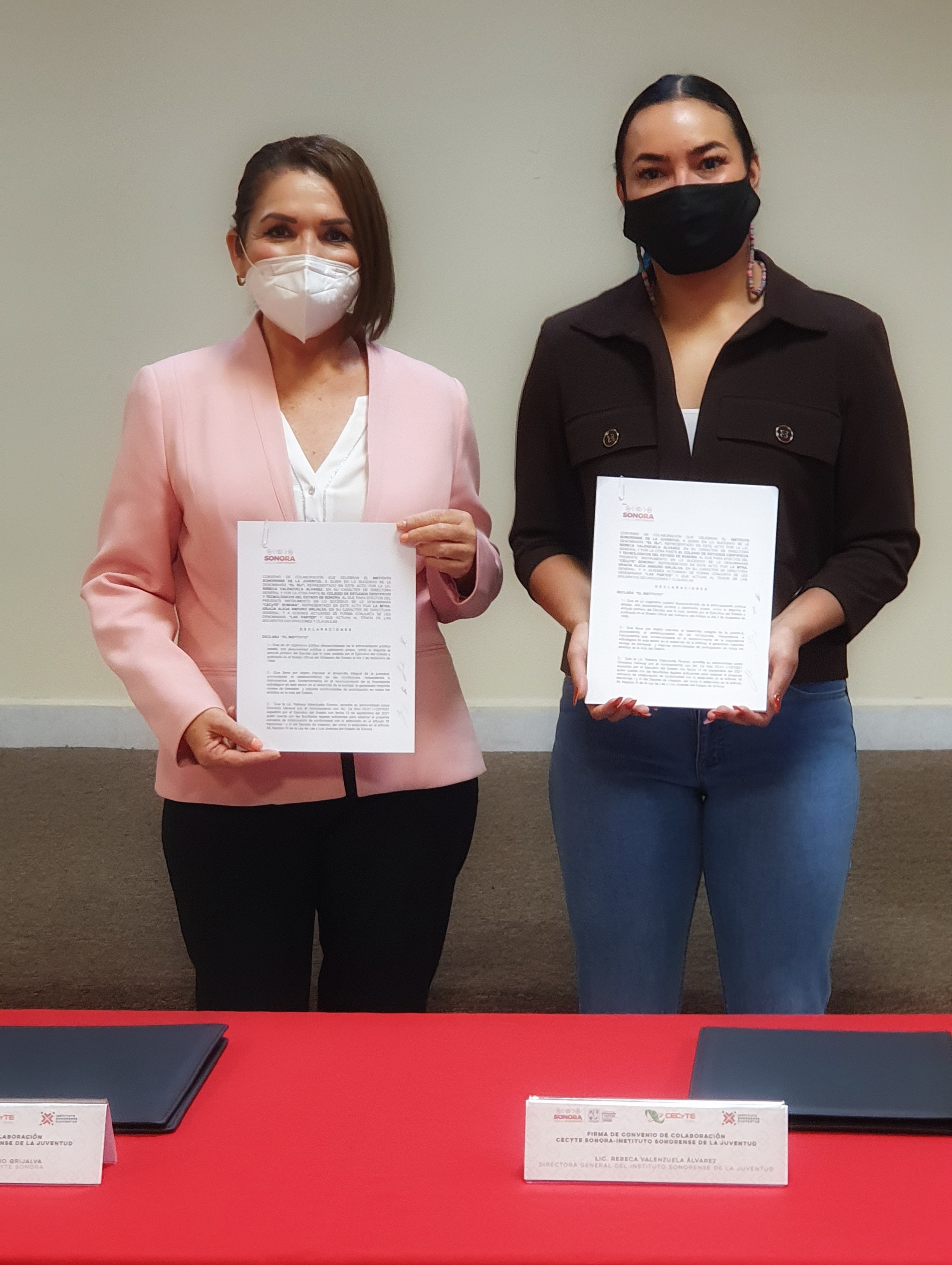 Cecyte Sonora e ISJ firman convenio de colaboración