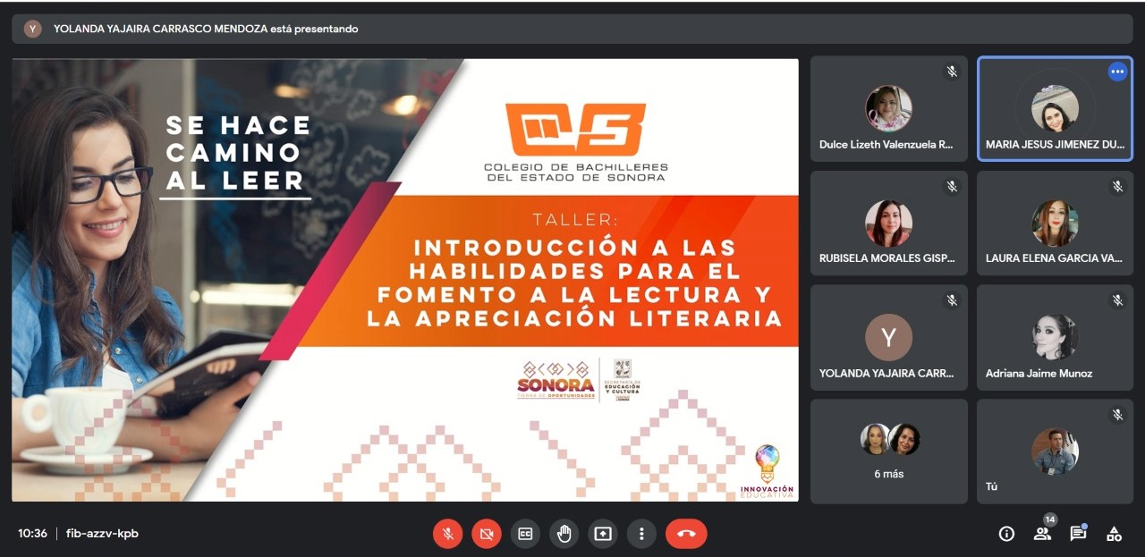 Capacita Cobach Sonora a bibliotecarios para fomentar la lectura en los alumnos
