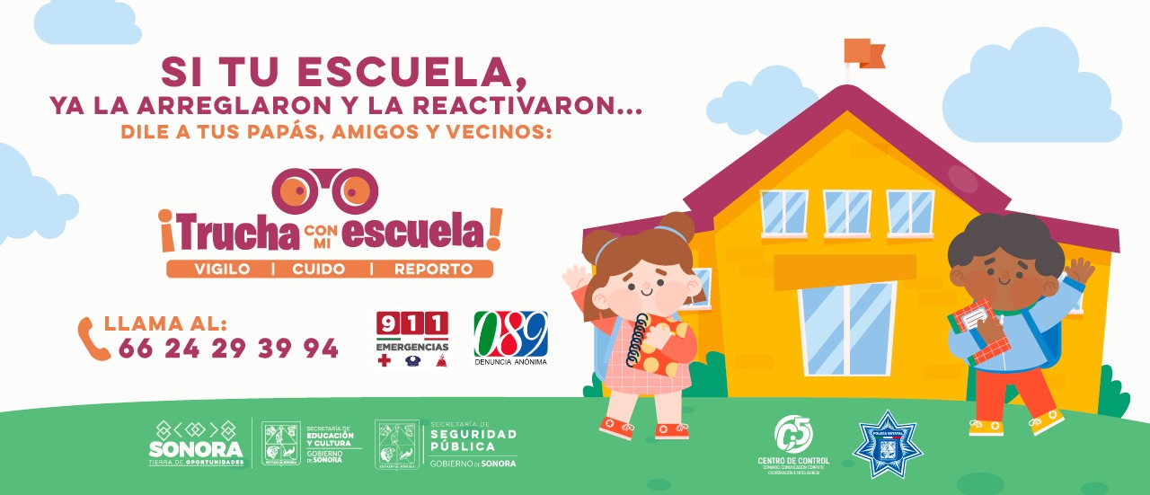 Llaman a cuidar y vigilar las escuelas durante el periodo vacacional