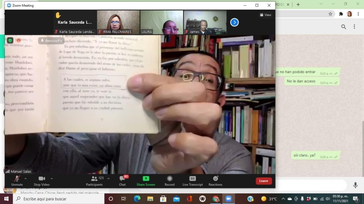 Creson promueve Círculos de Lectura entre futuros docentes
