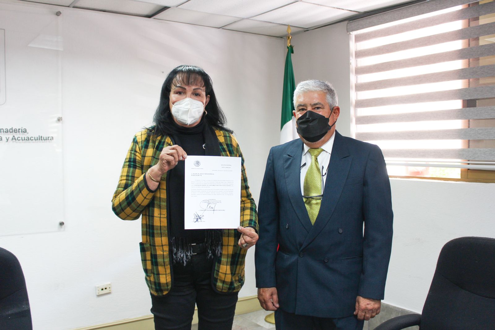 Toma protesta secretaria de Agricultura a nuevo coordinador del Fideicomiso del Fondo Revolvente Sonora