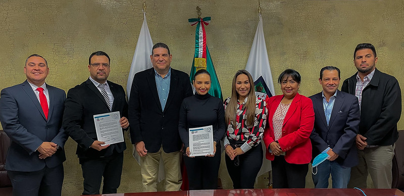 Firma Congreso convenio de colaboración en materia académica con la Asociación Mexicana de Asesores Parlamentarios A.C.