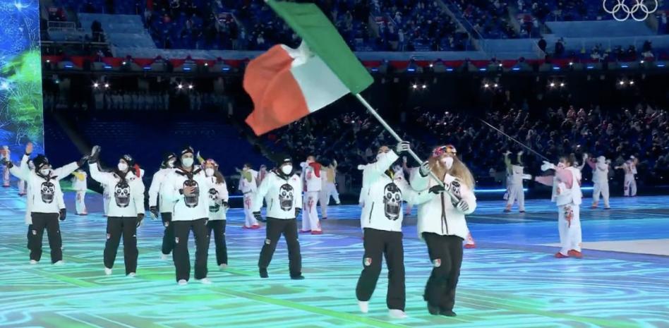 Inauguran los Juegos Olímpicos de Invierno 2022; desfilan deportistas mexicanos