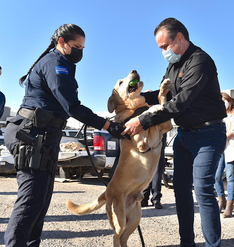 Conoce Toño Astiazarán capacidades de unidad K9