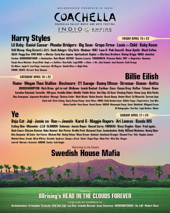 Coachella, festival de música y artes con cero restricciones