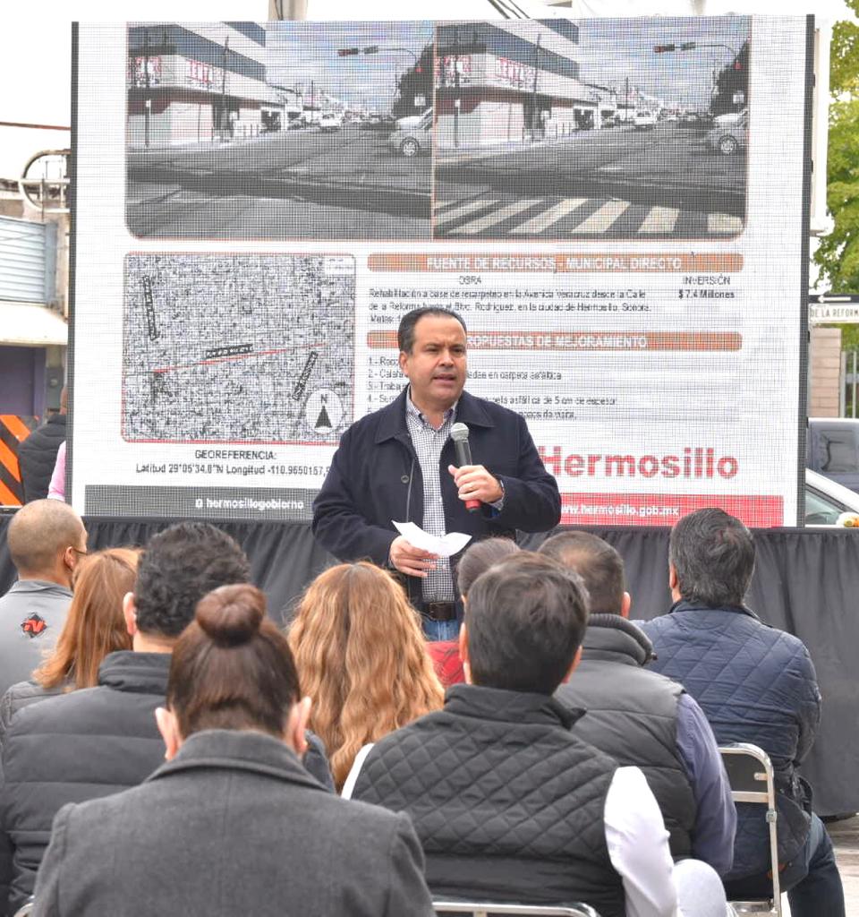 Inicia Toño Astiazarán plan de obra municipal “Hermosillo CRECE”