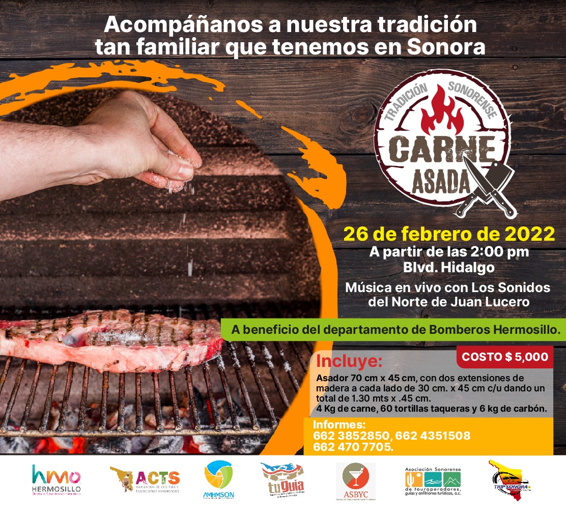 Todo listo para la Gran Carne Asada
