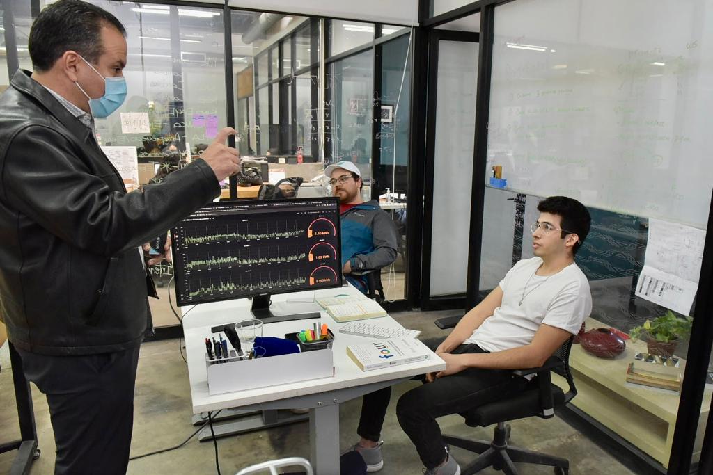 Visita Toño Astiazarán Espacio Abierto