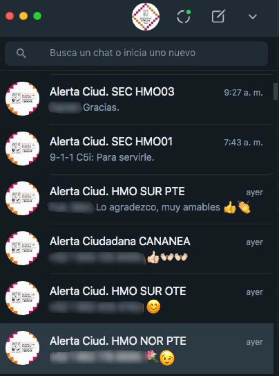 Mantienen grupos de la sociedad comunicación directa con autoridades de seguridad