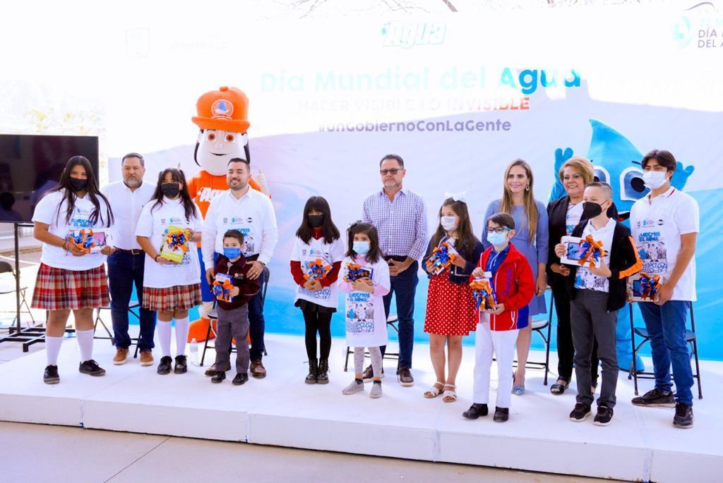 Celebran Día Mundial del Agua y premian a ganadores de concurso Celebran Día Mundial del Agua y premian a ganadores de concurso