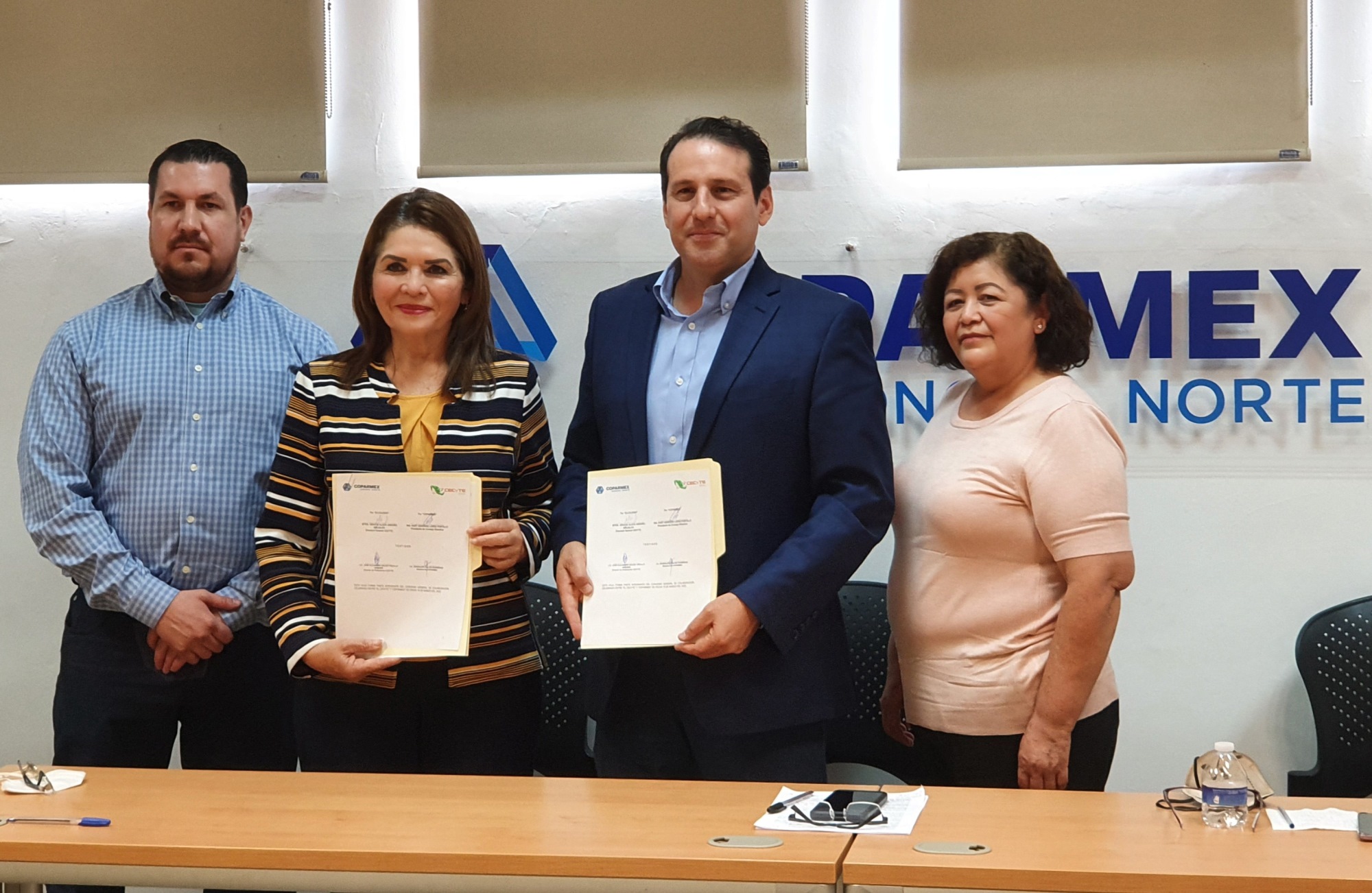 Impulsarán  Cecyte Sonora y Coparmex Formación Dual en estudiantes