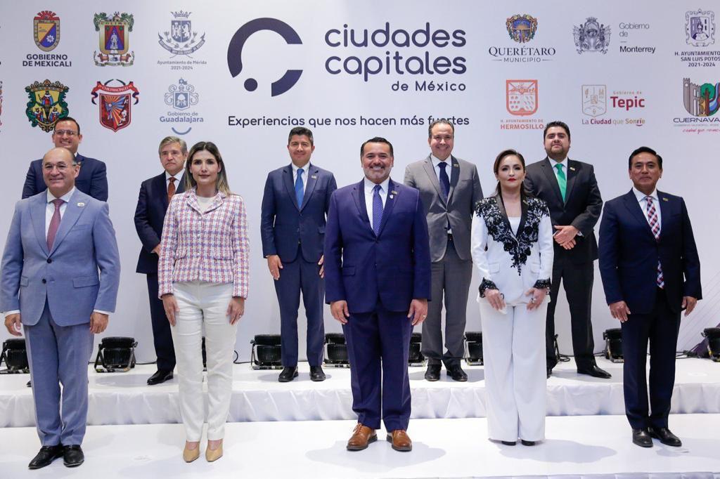 Participa Toño Astiazarán en Fundación de la Asociación de Ciudades Capitales de México