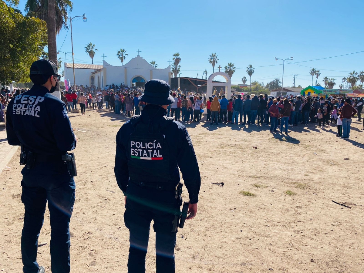 Brinda Policía Estatal seguridad durante fiestas tradicionales de cuaresma en Etchojoa