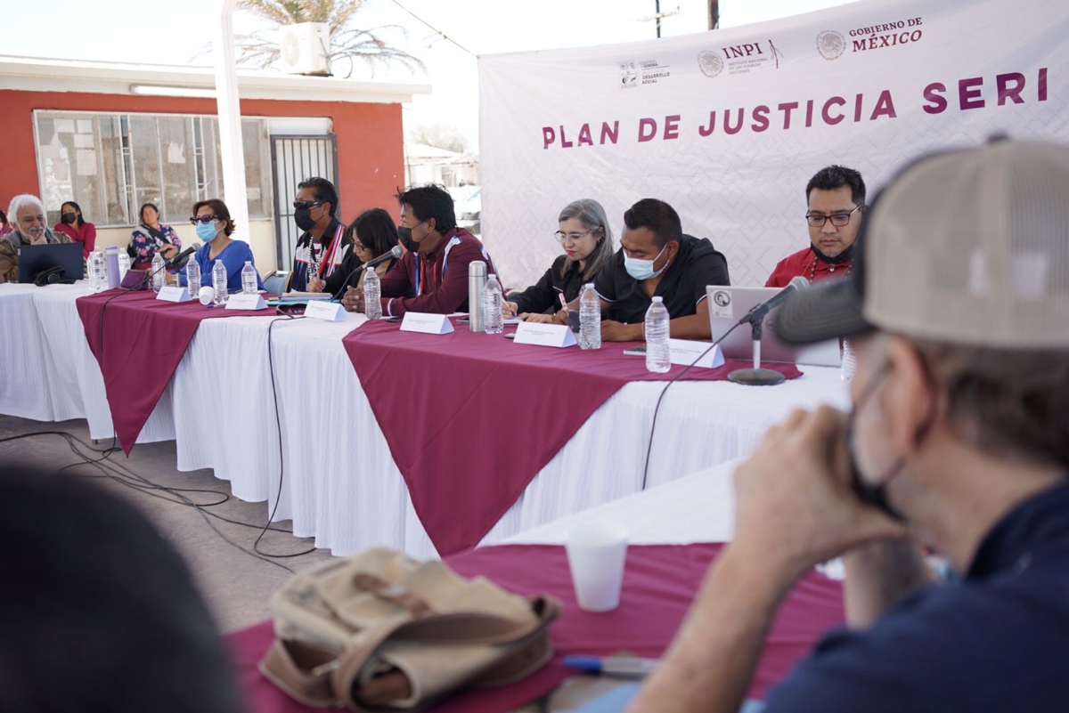 Avanza Plan de Justicia Seri; termina su fase diagnóstica