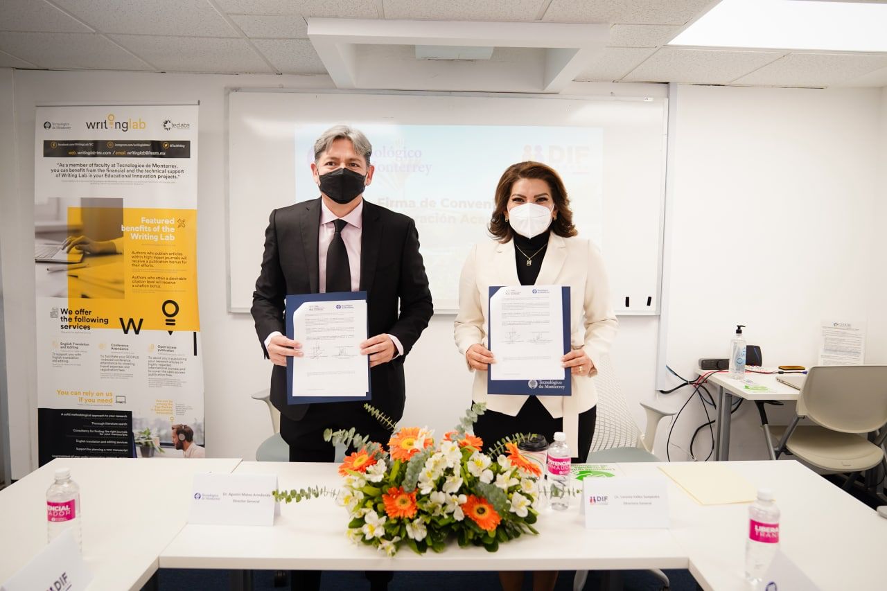 Firman convenio DIF Sonora y el ITESM Campus Sonora Norte
