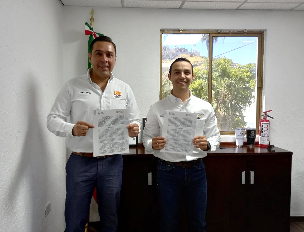 ISIE y Protección Civil firman convenio para garantizar espacios seguros a la comunidad educativa de Sonora