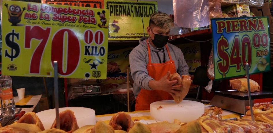 Inflación sigue al alza en México; está en su mayor nivel desde 2001