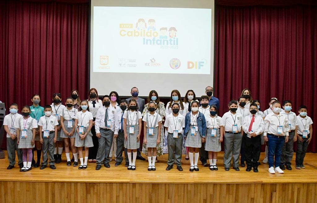 De manera democrática niñas y niños de Hermosillo eligen Cabildo Infantil 2022-2023
