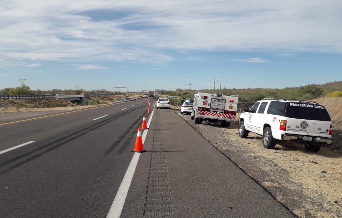 Inician investigaciones por accidente carretero