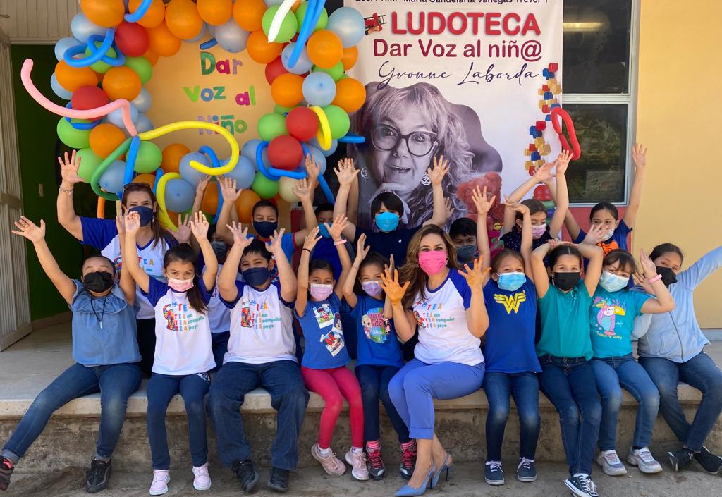 Inauguran ludoteca en primaria para fortalecer aprendizaje de niñas y niños Inauguran ludoteca en primaria para fortalecer aprendizaje de niñas y niños