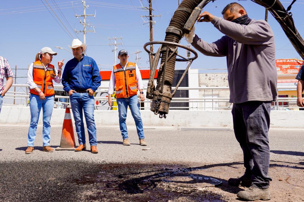 Realiza Toño Astiazarán jornada de trabajo en San Pedro El Saucito