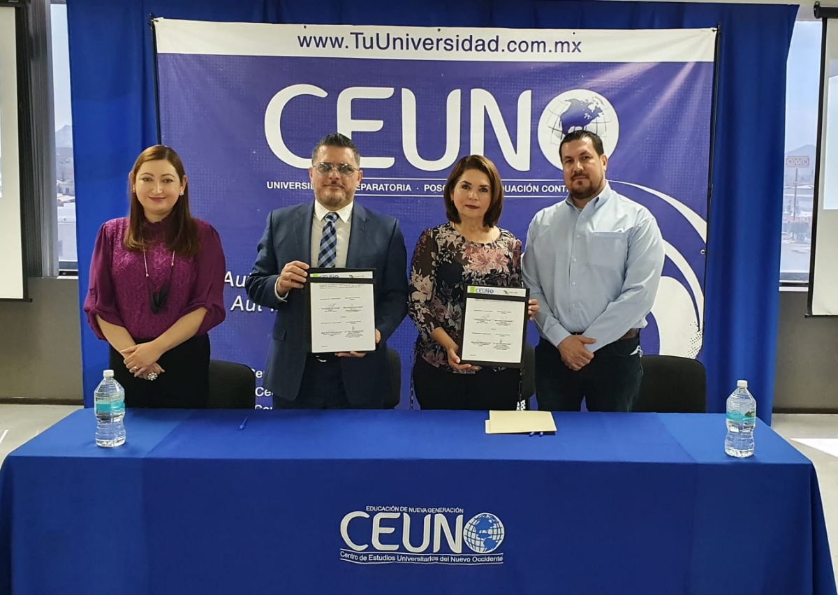 Hacen alianza Cecyte Sonora y Ceuno para brindar educación integral y continua