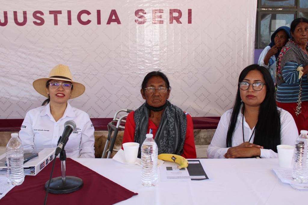 Firman minuta de acuerdos autoridades de los tres órdenes de gobierno con autoridades tradicionales seris