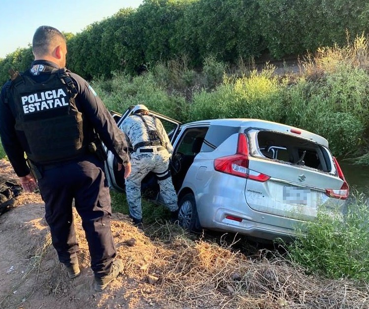Operativo coordinado asegura a personas armadas en Bácum