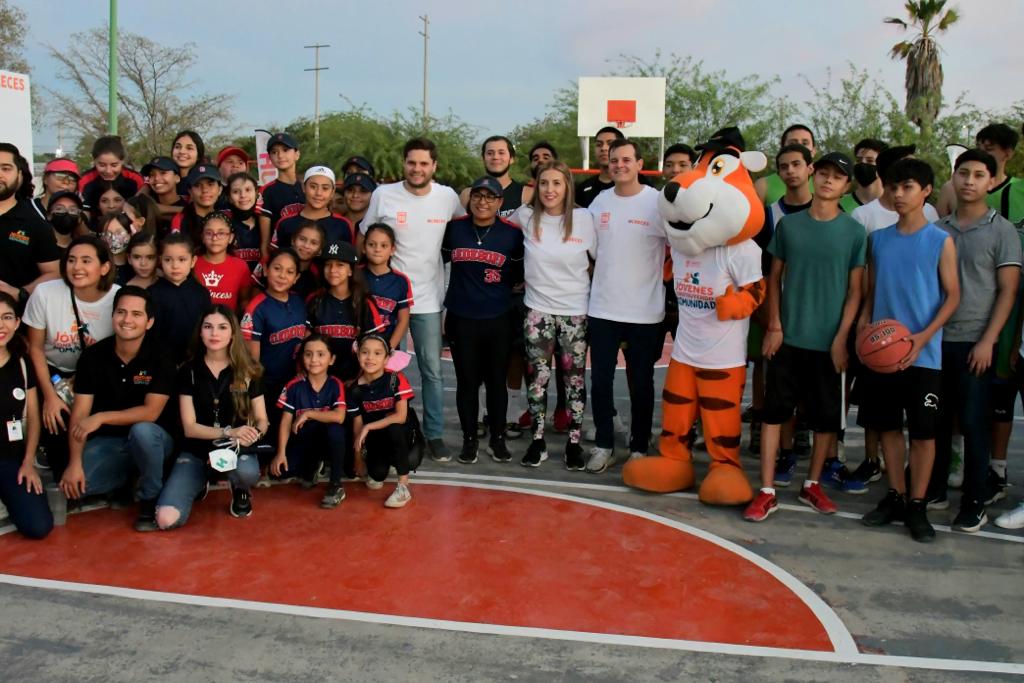 Inaugura IDJH Torneo de Basquetbol Interbarrial CRECES en Deporte