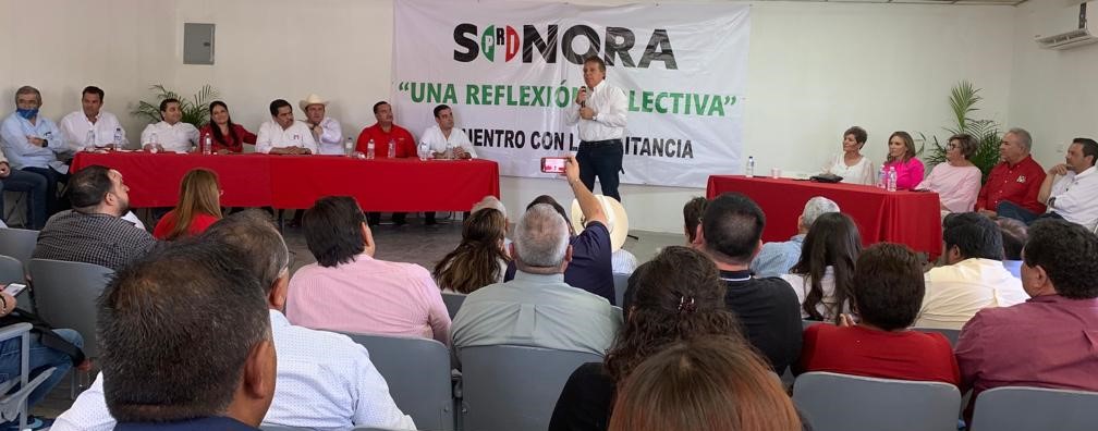 Con entusiasmo y convicción, militantes del PRI Sonora hacen una reflexión